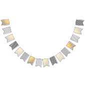 Bannière géométrique noire et or (Tout)