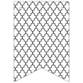 Bannière géométrique rose et noir (Deuxième drapeau)