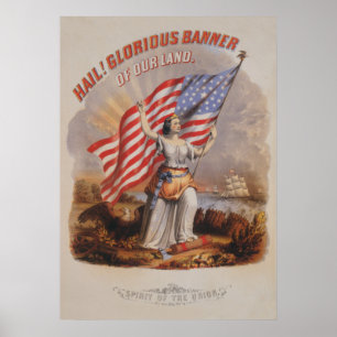 Bannière glorieuse ! - Affiche