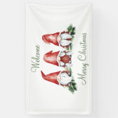 Bannière Gnome Fête à thème (Vertical)