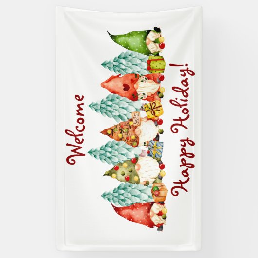 Bannière Gnome hiver (Vertical)