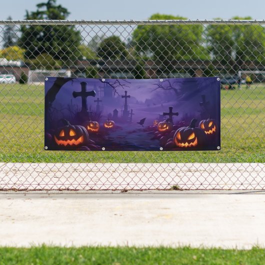 Bannière Halloween (En situation)