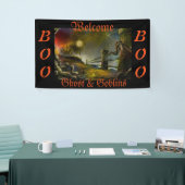 Bannière Halloween 3' x 5' (Salon professionnel)