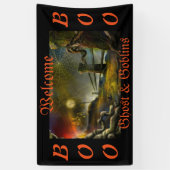 Bannière Halloween 3' x 5' (Vertical)