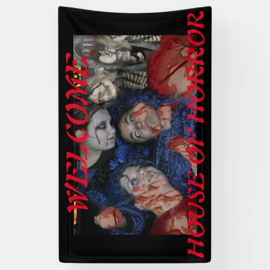 Bannière Halloween 3' x 5' (Vertical)