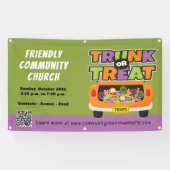 Bannière Halloween Trunk or Treat (Horizontal)