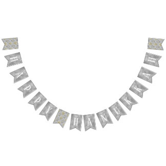 Bannière Hanoukka Swallowtail Simply Elegant