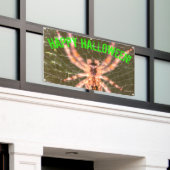Bannière HAPPY HALLOWEEN (Bâtiment extérieur)