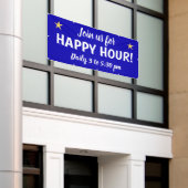 Bannière Happy Hour Personnalisée (Bâtiment extérieur)