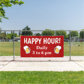 Bannière Happy Hour Personnalisée (Insitu)