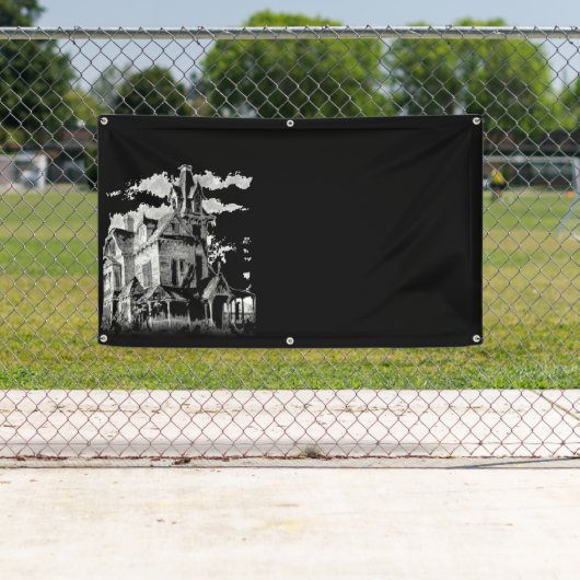 BANNIÈRE HAUNÉE (En situation)