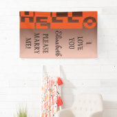 Bannière HELLO moderne + votre backgr. & idées (En situation)