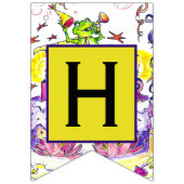 Bannière HEUREUSE de JOUR INTERCALAIRE (Deuxième drapeau)