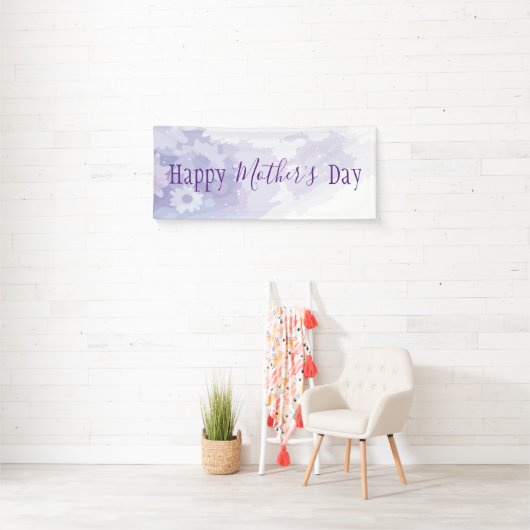 Bannière heureuse de partie du jour de mère (En situation)