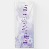 Bannière heureuse de partie du jour de mère (Vertical)