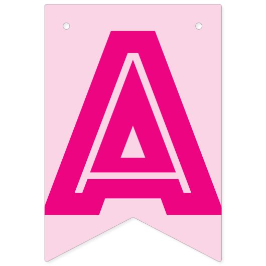 BANNIÈRE HEUREUSE de RETRAITE, couleur rose (Deuxième drapeau)