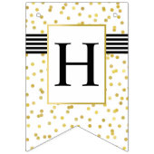 Bannière heureuse d'étamine de fête d'anniversaire (Premier drapeau)