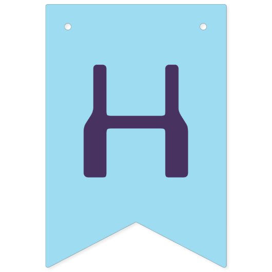 Bannière heureuse d'étamine de Pâques de lapin (Deuxième drapeau)