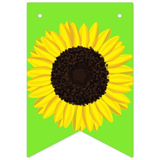 Bannière heureuse mignonne d'étamine (Premier drapeau)