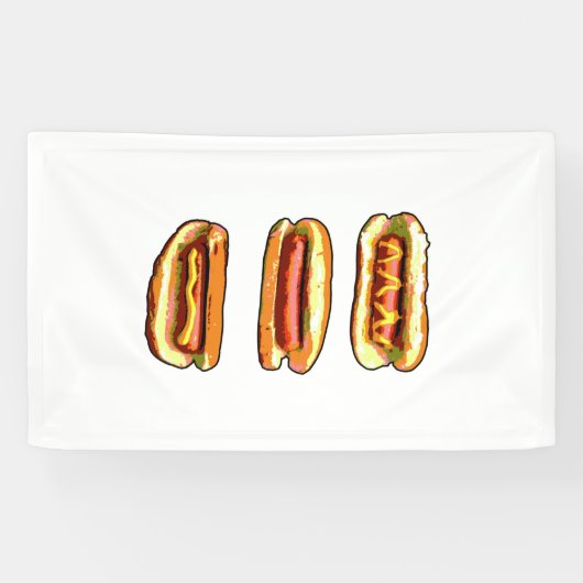 Bannière Hot dog (Horizontal)