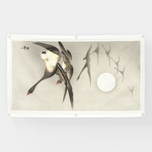 Bannière IMPRIMANTE JAPONAISE DE VOL ET DE PLEINE  (Horizontal)