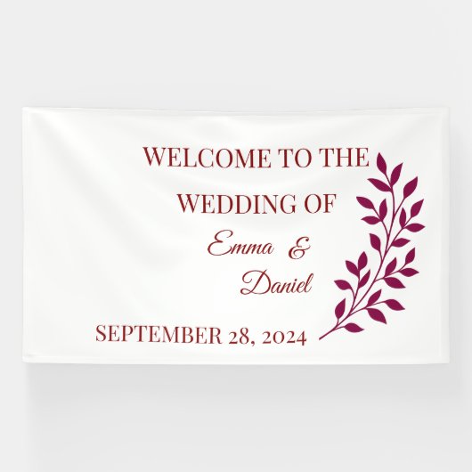 Bannière imprimée personnalisée | Signes et affich (Horizontal)