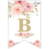 Bannière Indicateur de Baby shower des jumeaux élé (Troisième drapeau)