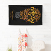 Bannière inspirée de coutume d'ampoule (En situation)