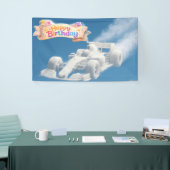 Bannière intérieure grande nuage de voiture de cou (Salon professionnel)