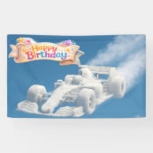Bannière intérieure grande nuage de voiture de cou (Horizontal)