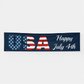 Bannière intérieure USA Patriotique (Horizontal)