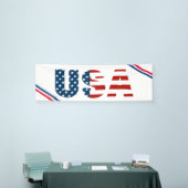 Bannière intérieure USA Patriotique (Salon professionnel)