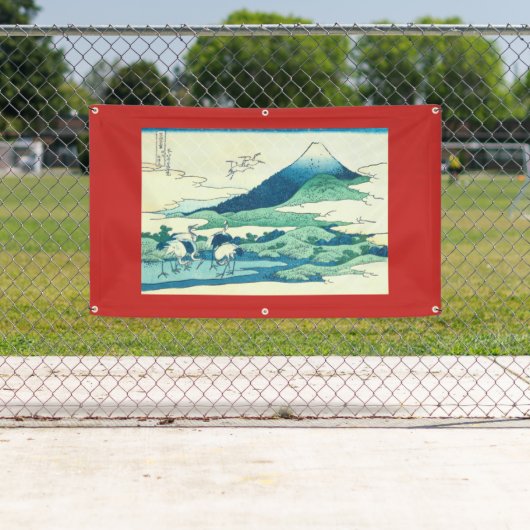 BANNIÈRE JAPONAISE DE CANON ISOLANT DE BOIS DE (En situation)