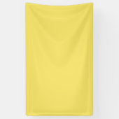 Bannière jaune couleur rayonne (Vertical)