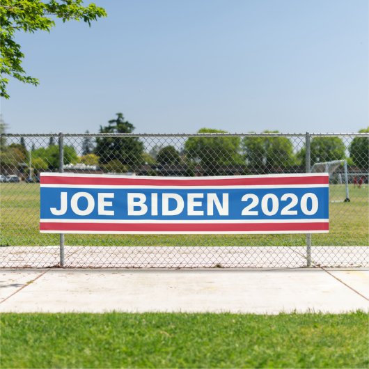 Bannière JOE BIDEN 2020 (En situation)