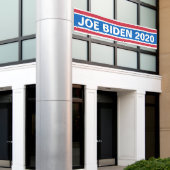 Bannière JOE BIDEN 2020 (Bâtiment extérieur)