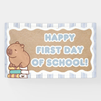 Bannière Joyeuse Première Journée d'École Pré-Mate
