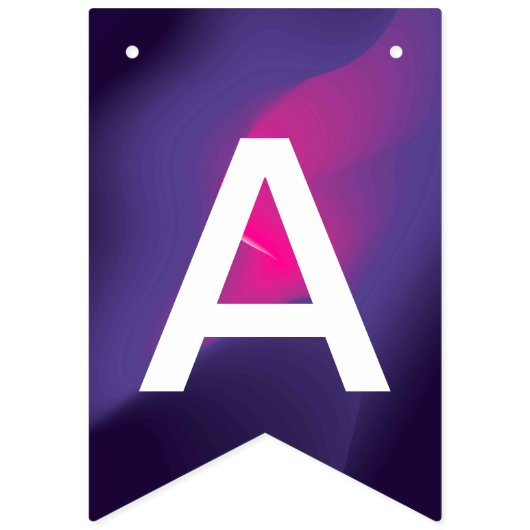 Bannière Joyeux Anniversaire Drapeaux de Fête d'An (Deuxième drapeau)