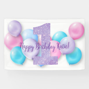 Bannière Joyeux Anniversaire - Personnalisée