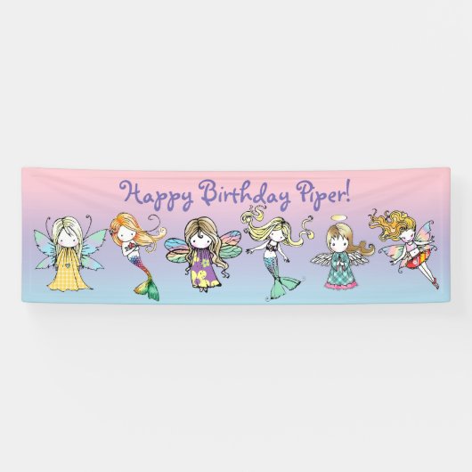 Bannière Joyeux Anniversaire Piper (Horizontal)