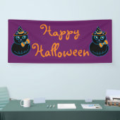 Bannière Joyeux Halloween (Salon professionnel)