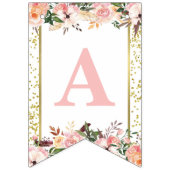 Bannière Joyeux Premier anniversaire (Deuxième drapeau)