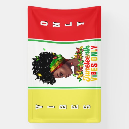 Bannière Juneteenth (Verticale)