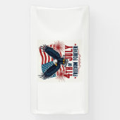 Bannière Liberté pour le 4 juillet (Verticale)