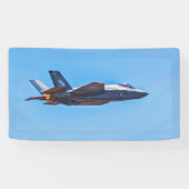 Bannière Lockheed Martin F-35A Lightning II (Horizontal)