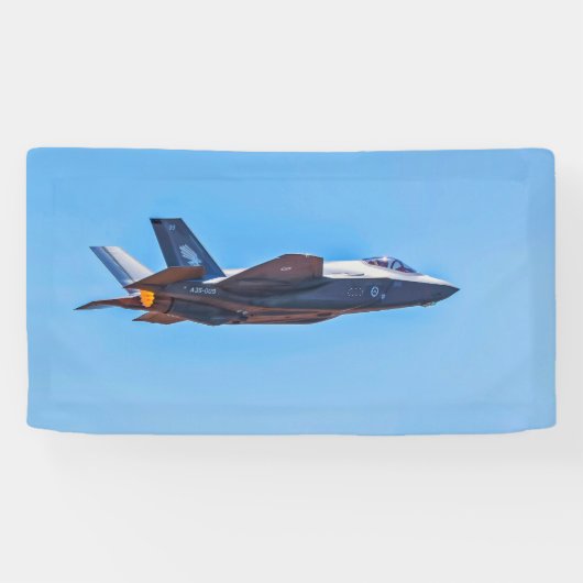 Bannière Lockheed Martin F-35A Lightning II (Horizontal)