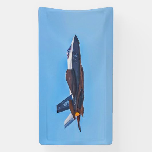 Bannière Lockheed Martin F-35A Lightning II (Verticale)