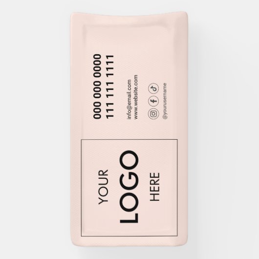 Bannière Logo Simple Professionnel (Verticale)