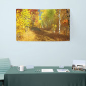 Bannière lumineuse en chute (Salon professionnel)