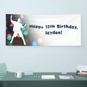 Bannière lumineuse pour fête d'anniversaire 12 ans (Salon professionnel)